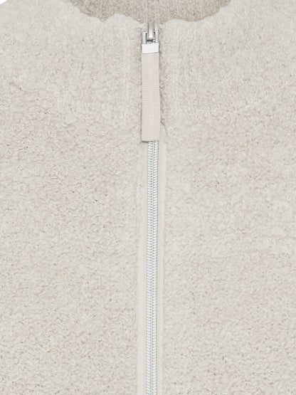 Olsen- Beige Fleece Vest