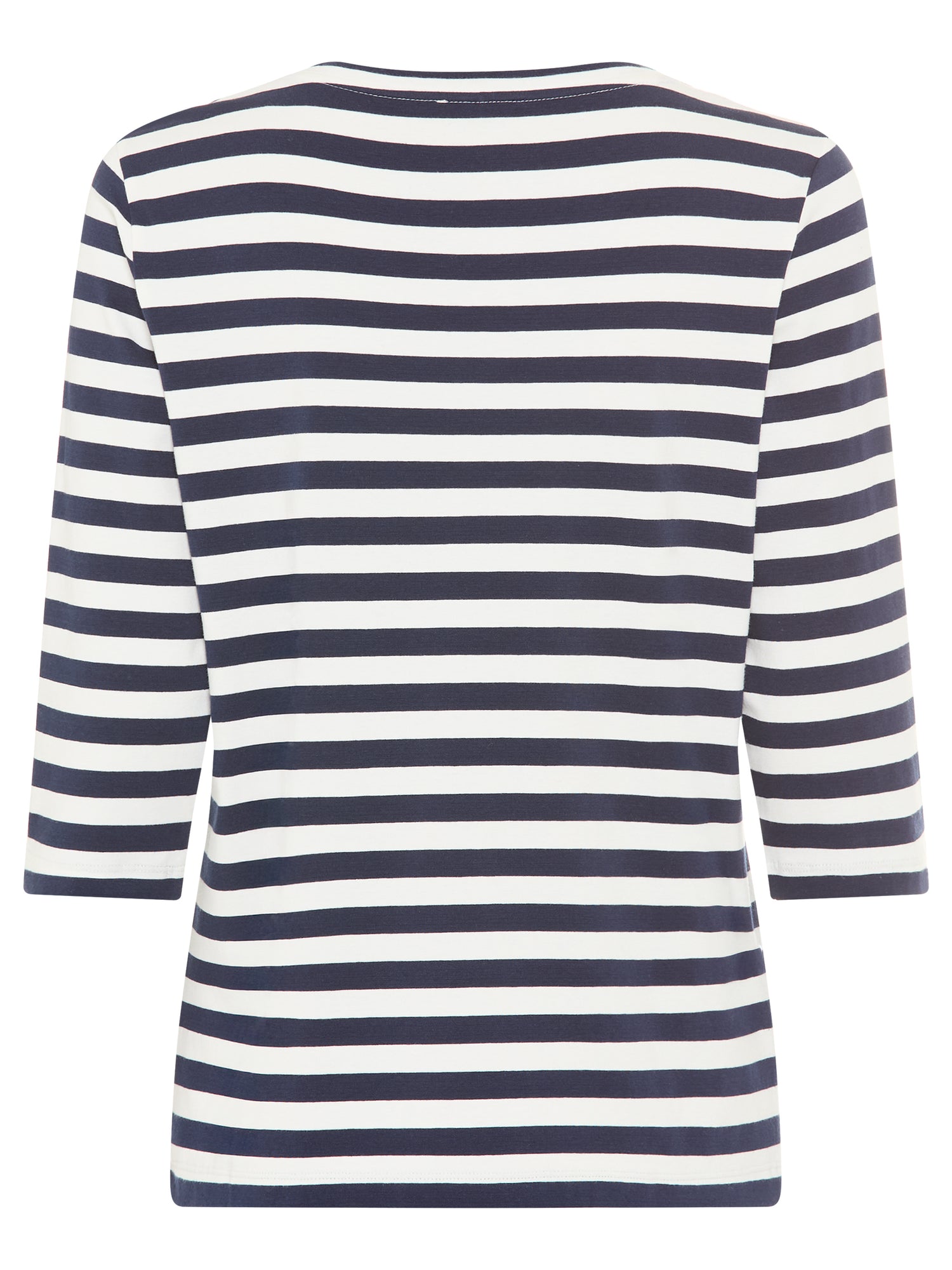 Olsen-Blue stripe 3/4 T-shirt