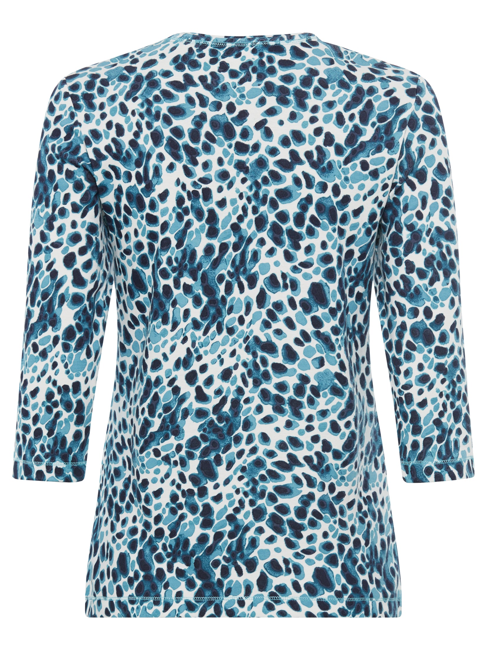 Olsen- Blue Splodge T-shirt