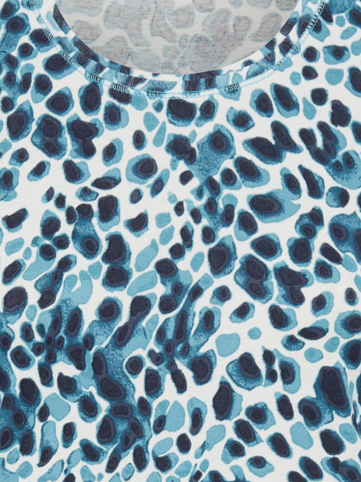 Olsen- Blue Splodge T-shirt