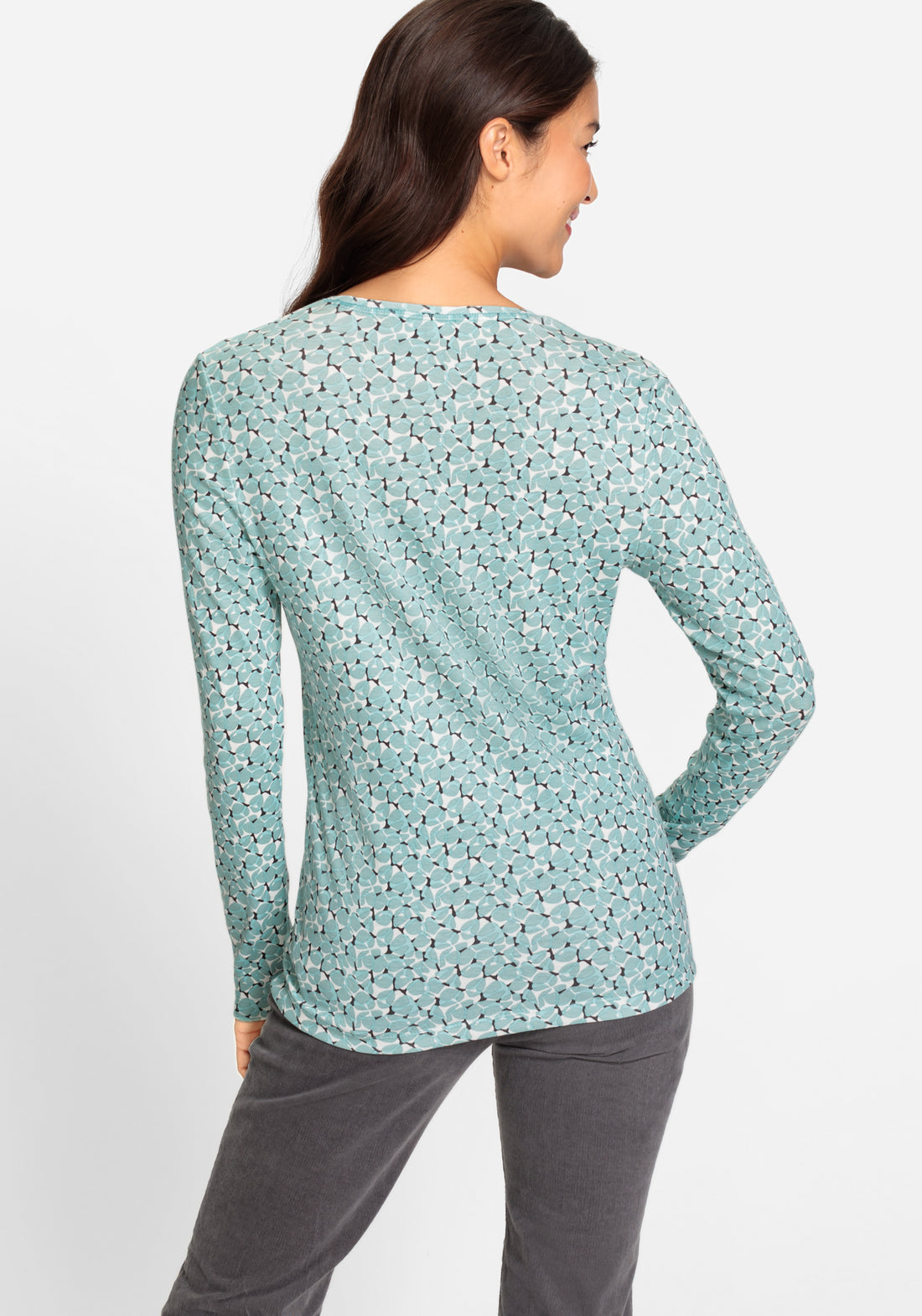 Olsen Pebble Print Shirt - Long Sleeves