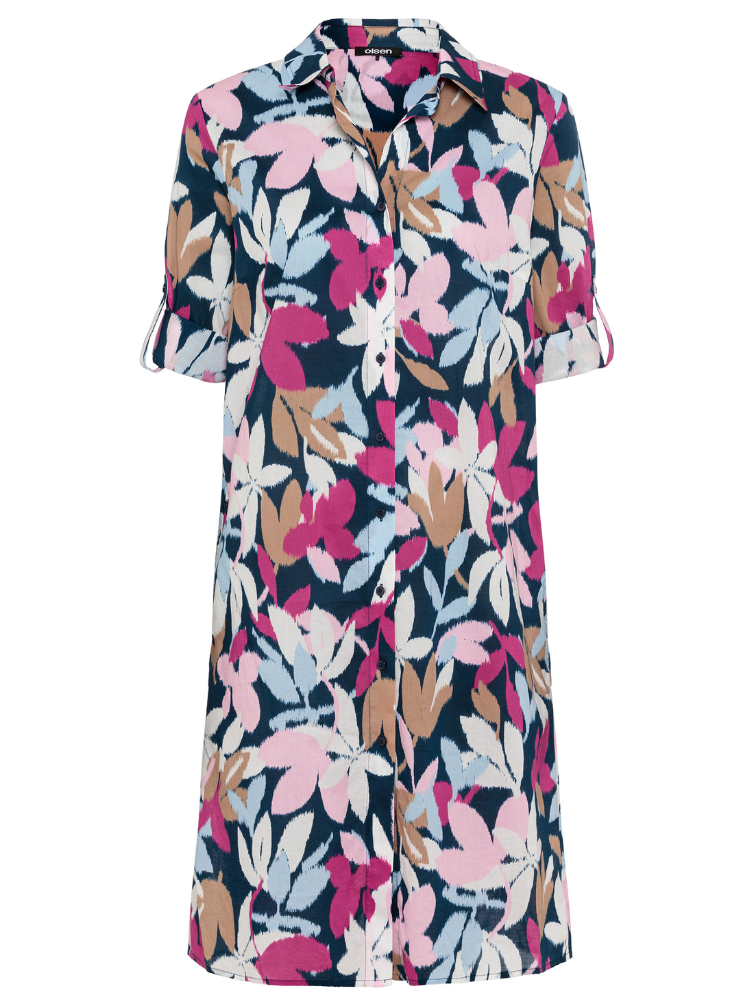 Olsen - Flower Shirt Dress