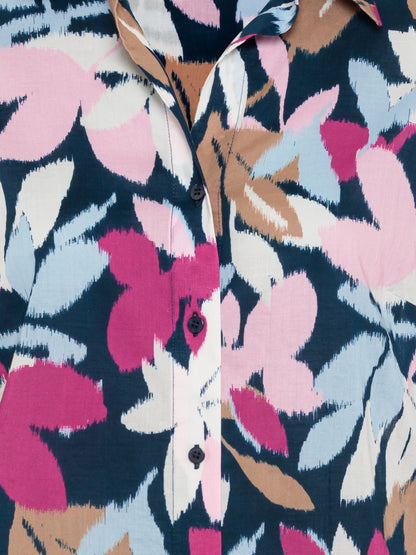 Olsen - Flower Shirt Dress