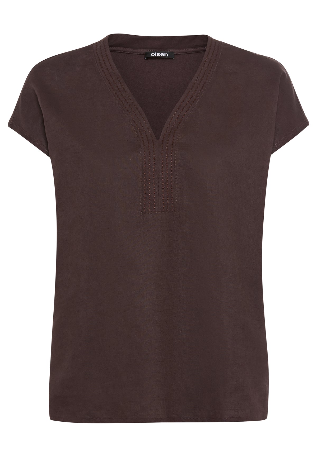 Olsen- Dark Choc Tee