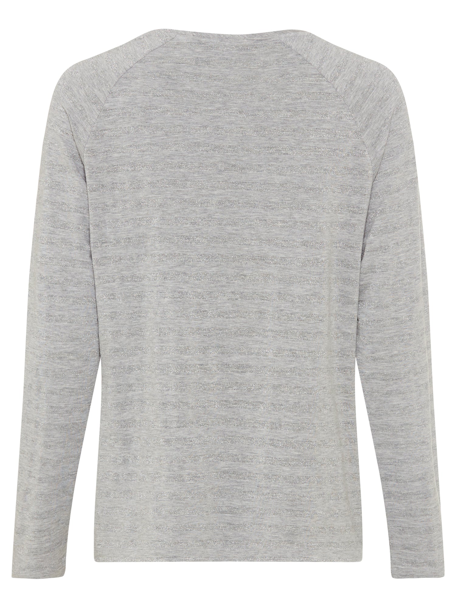 Olsen -Grey and Silver Top