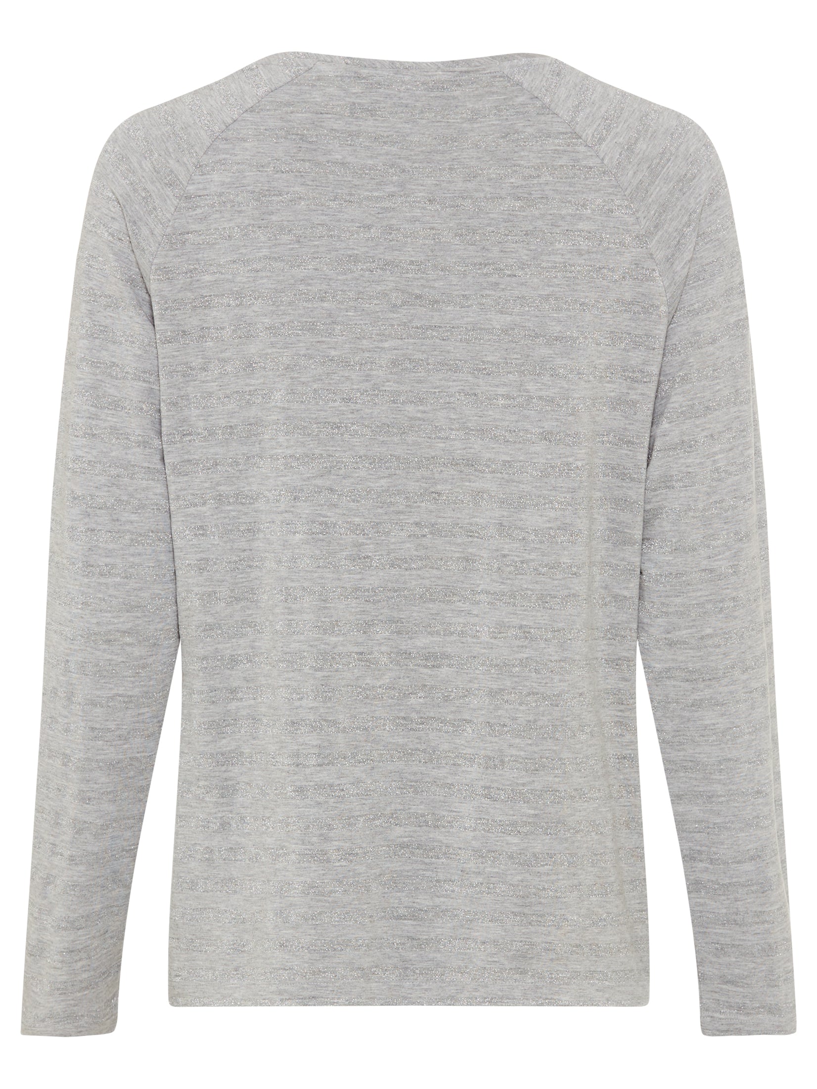 Olsen -Grey and Silver Top