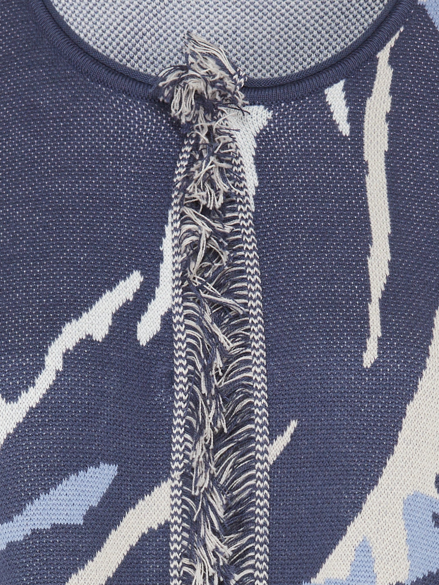 Olsen Abstract Long Cardi
