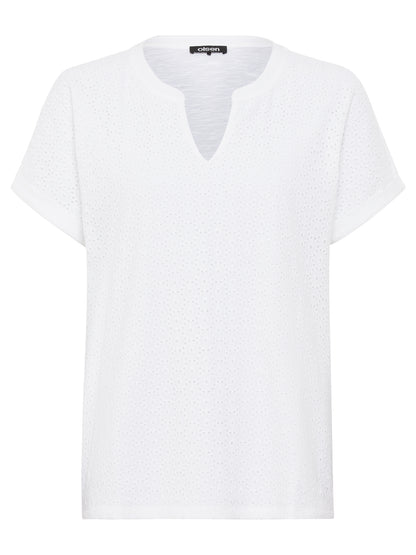 Olsen - Lace T-shirt White