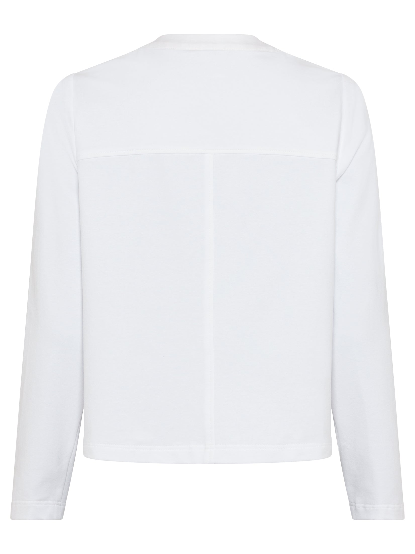 Olsen- Linen-blend jacket- White