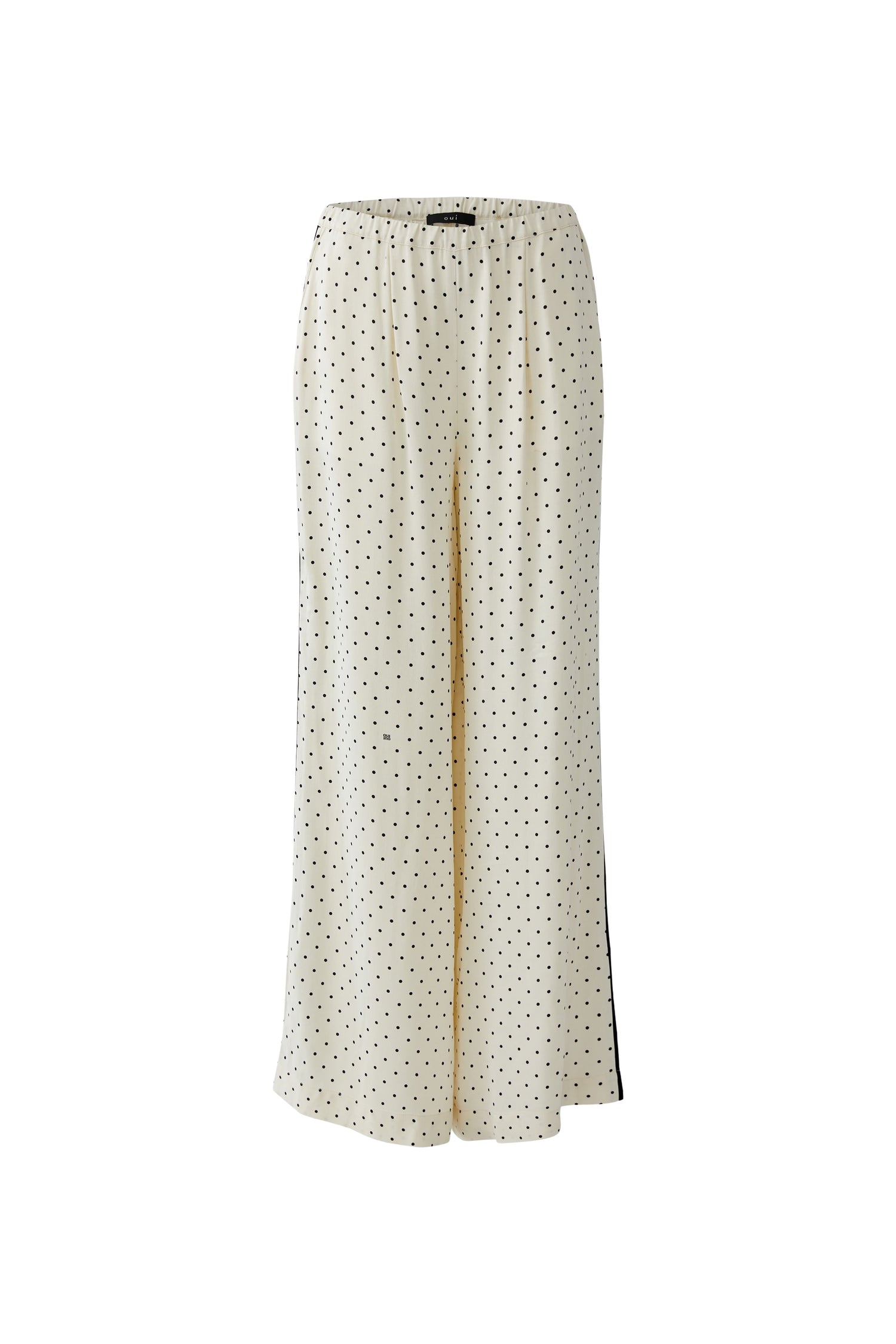 Oui Cream Polka Dot Pants