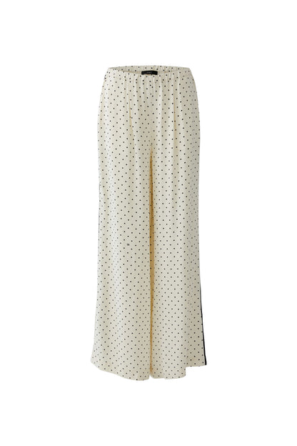 Oui Cream Polka Dot Pants