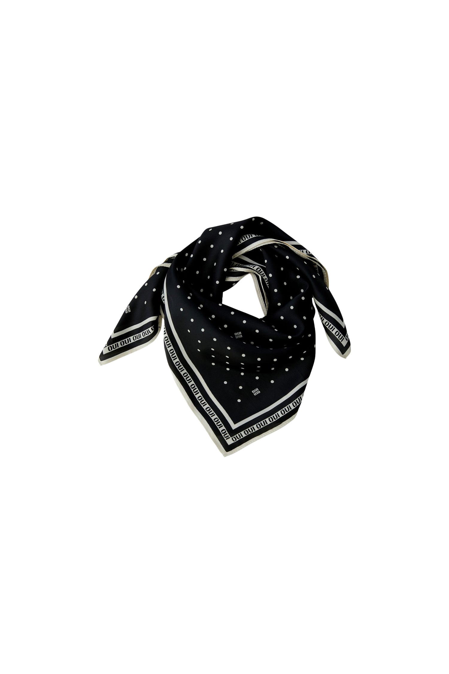 Oui Polka Dot Scarf