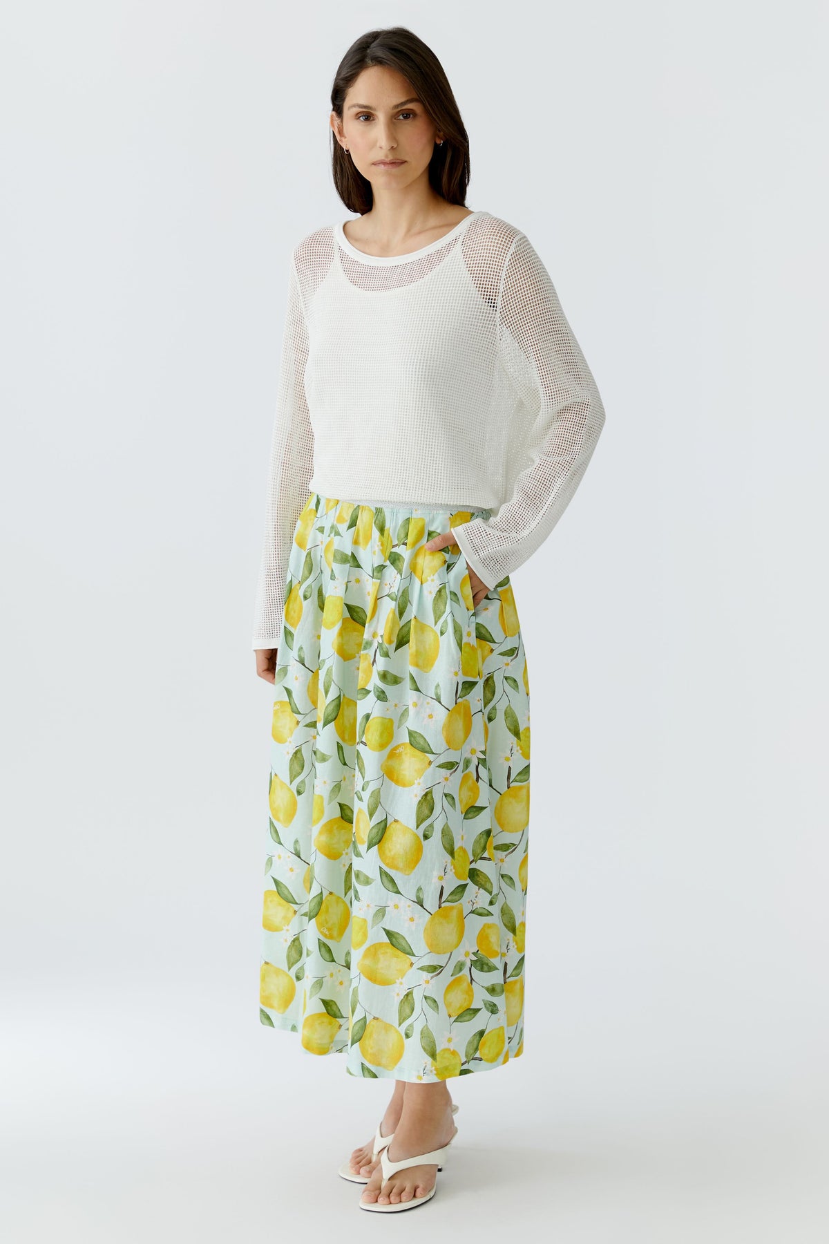 Oui Lovely Lemon Skirt