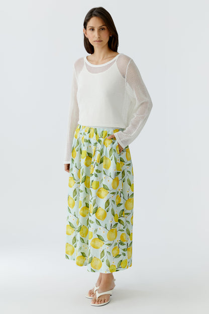 Oui Lovely Lemon Skirt