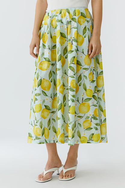 Oui Lovely Lemon Skirt