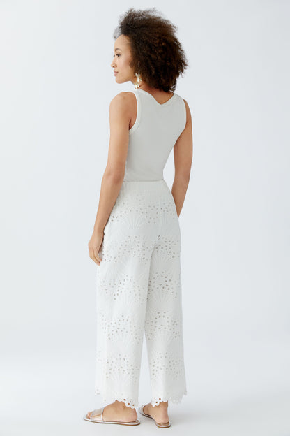 Oui- Cotton lace pull on pant