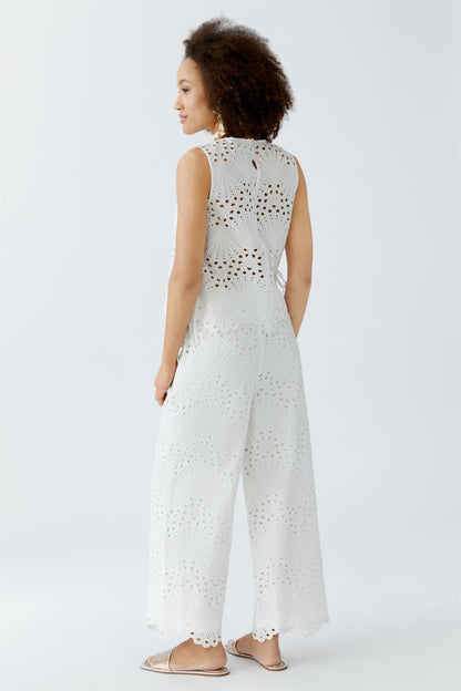 Oui- Cotton lace pull on pant
