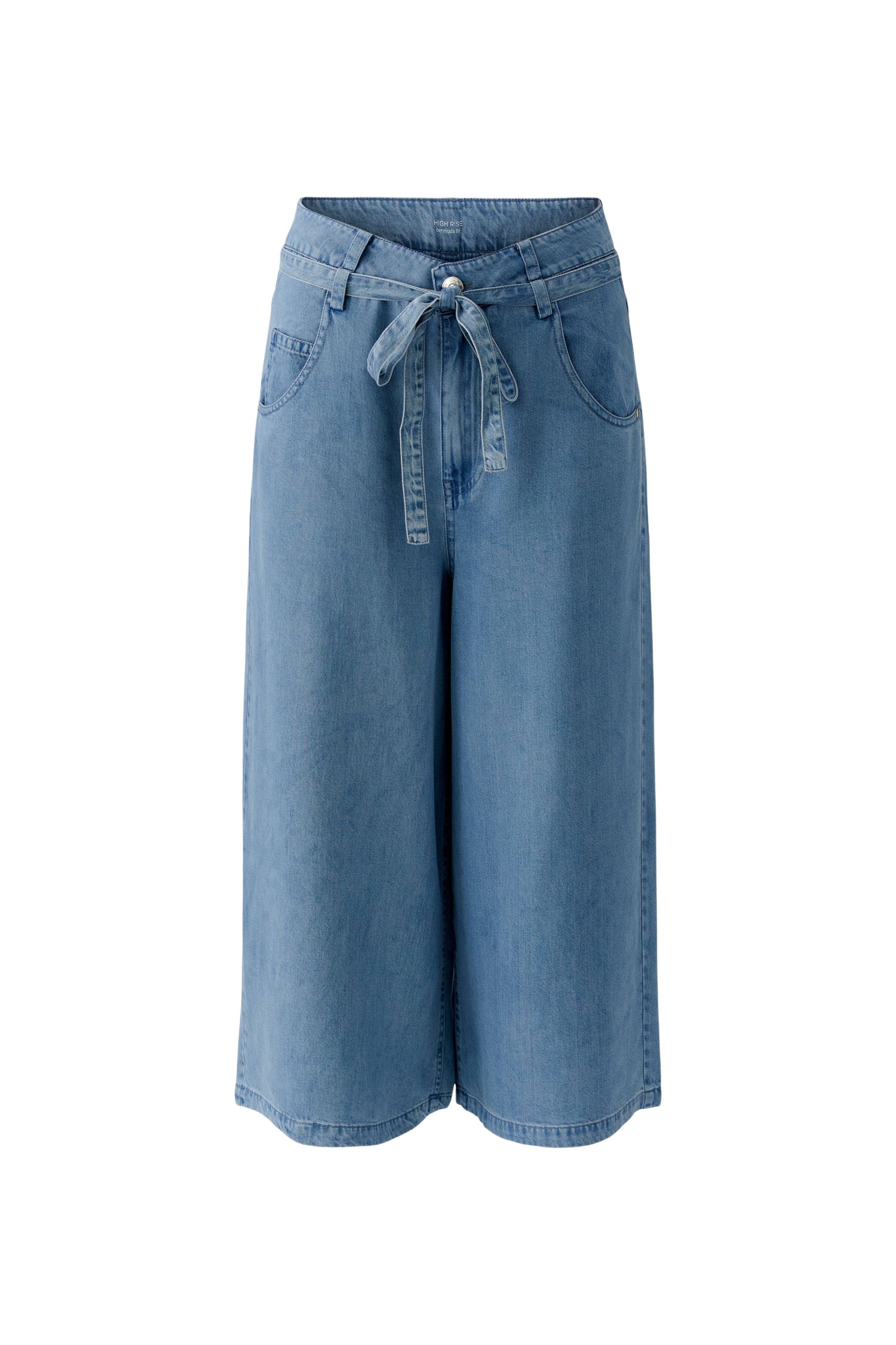 Oui Bermuda Denim Shorts