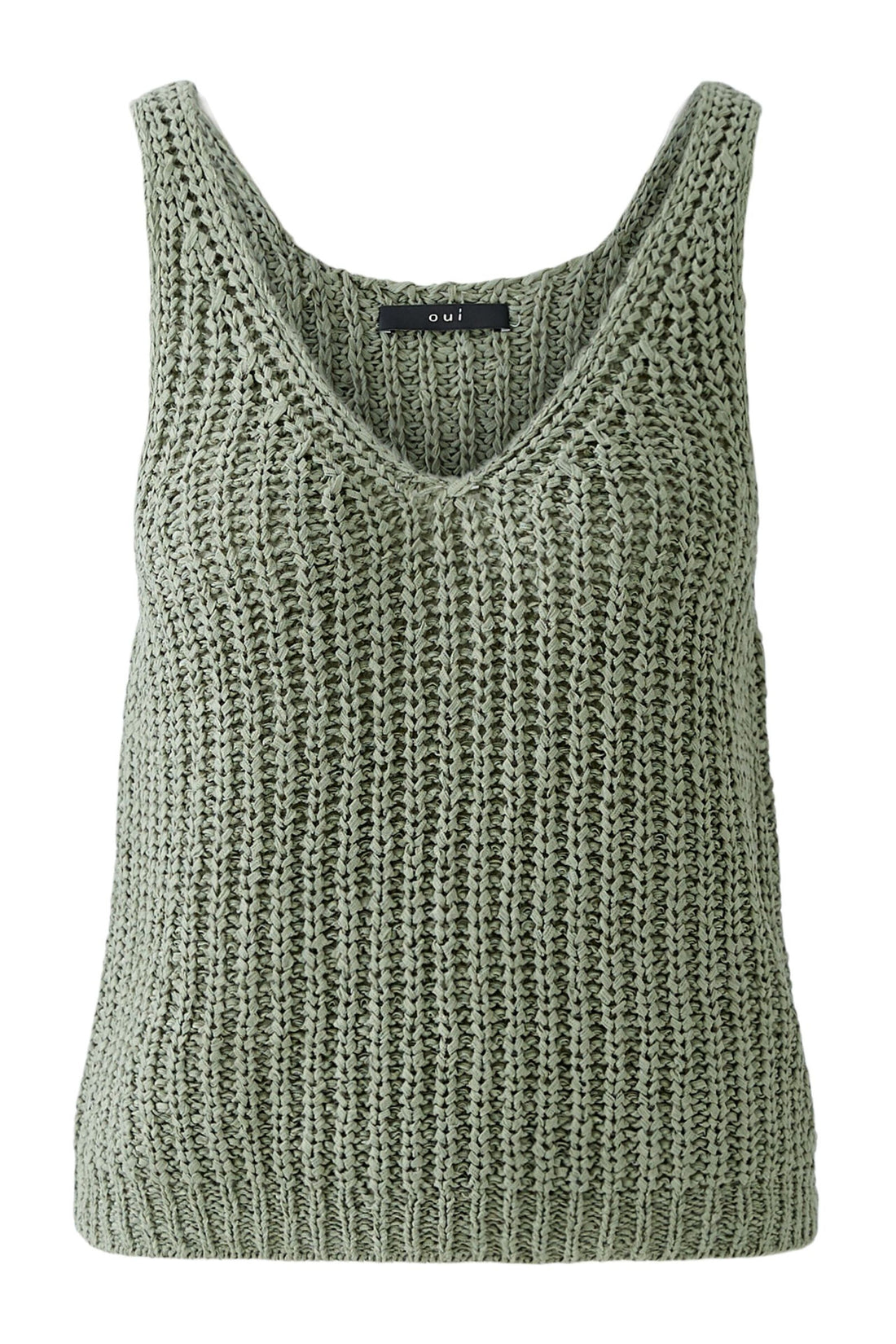 Oui- Olive Knit Cami