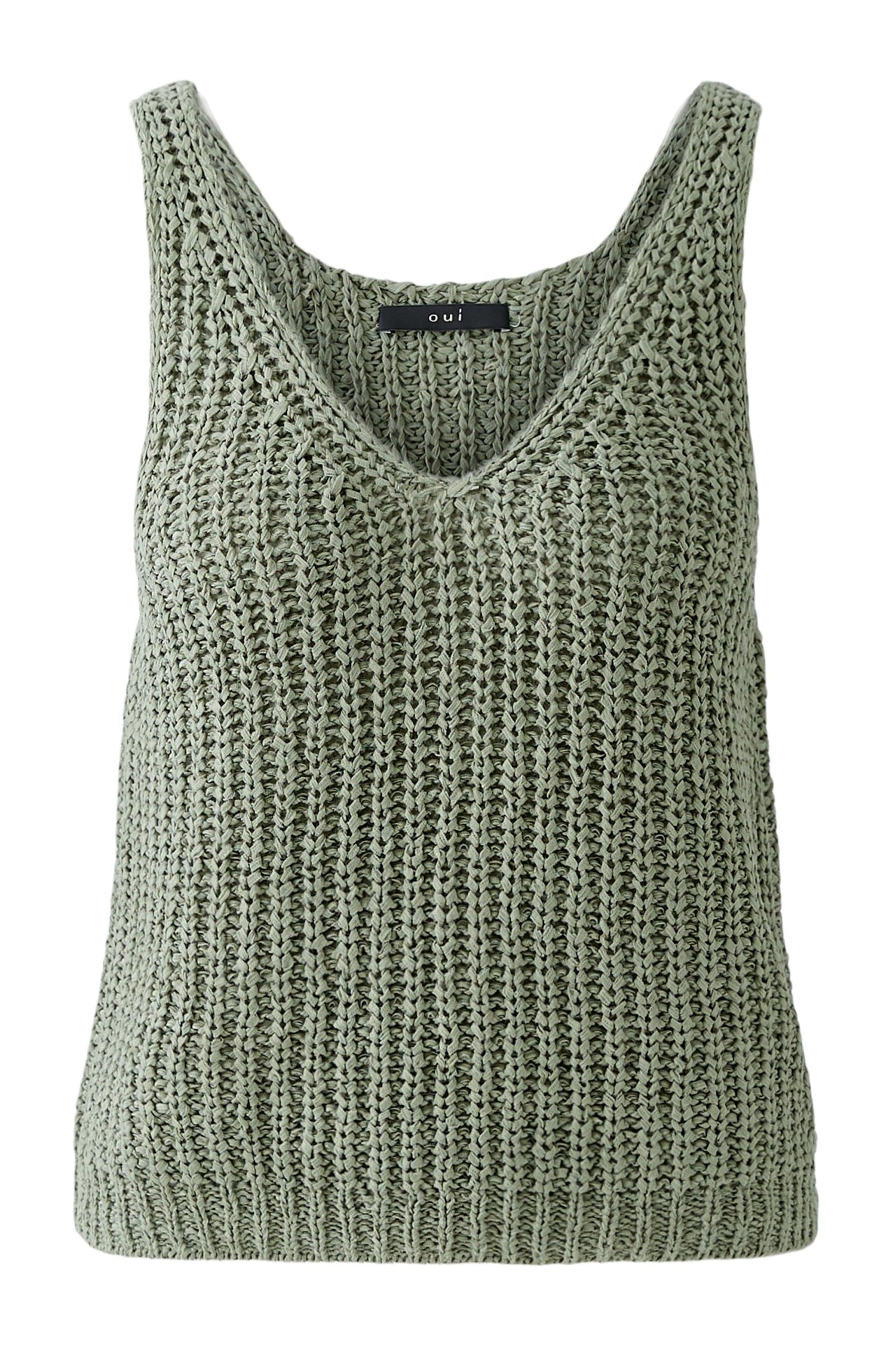 Oui- Olive Knit Cami