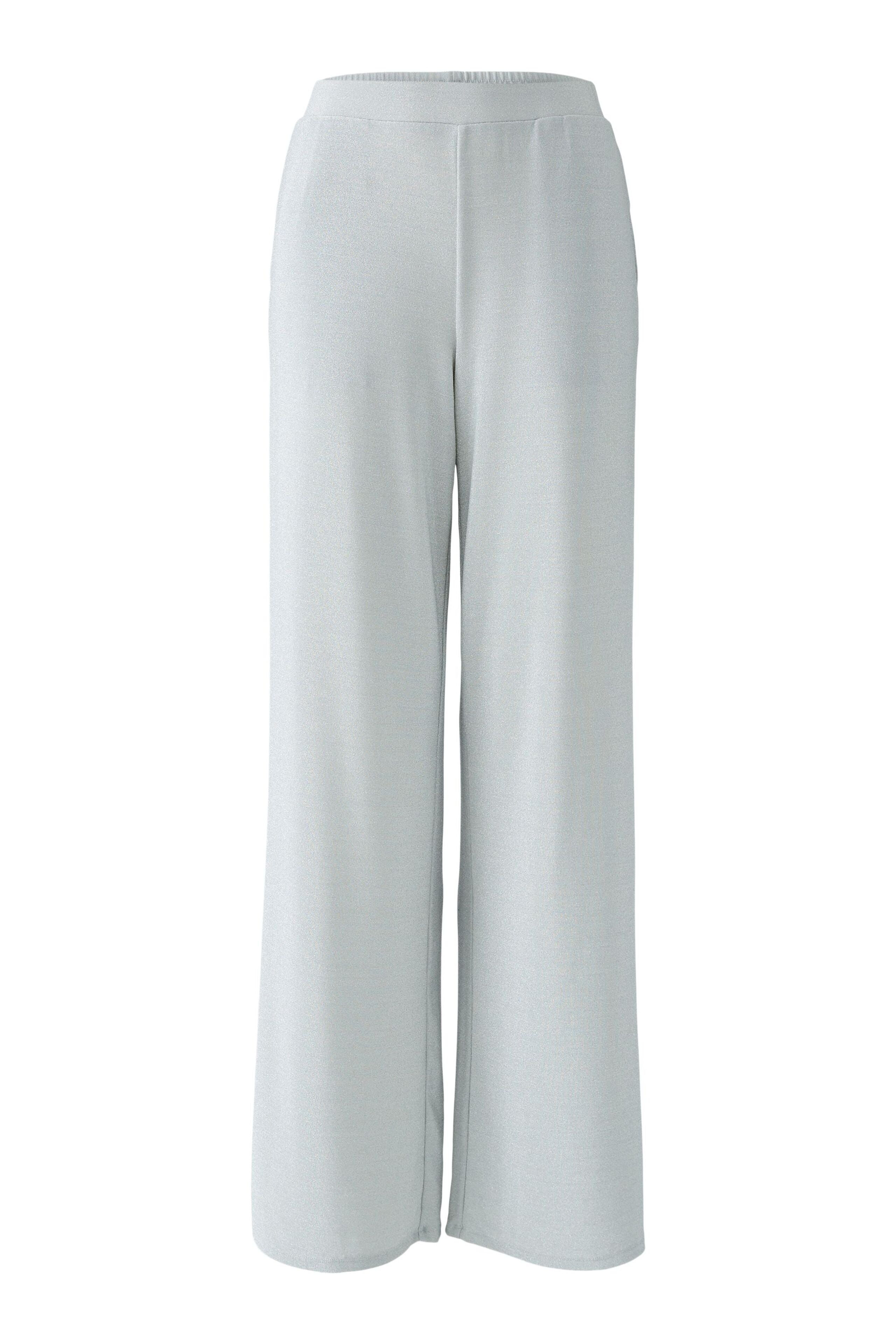 Oui - Silver Sparkle Luxe Pants