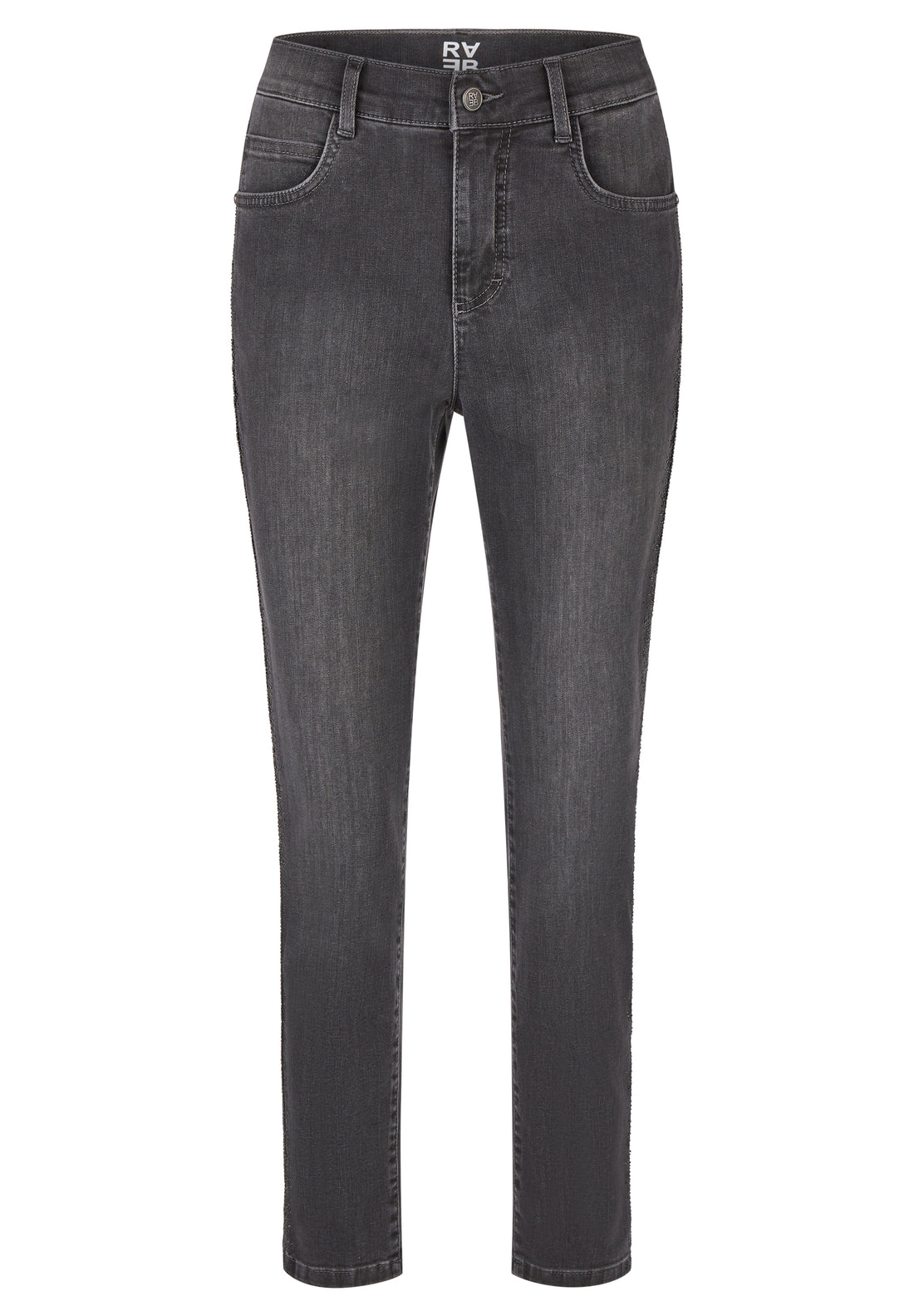 RABE - Sunny Jeans Grey Crystal Embellishment