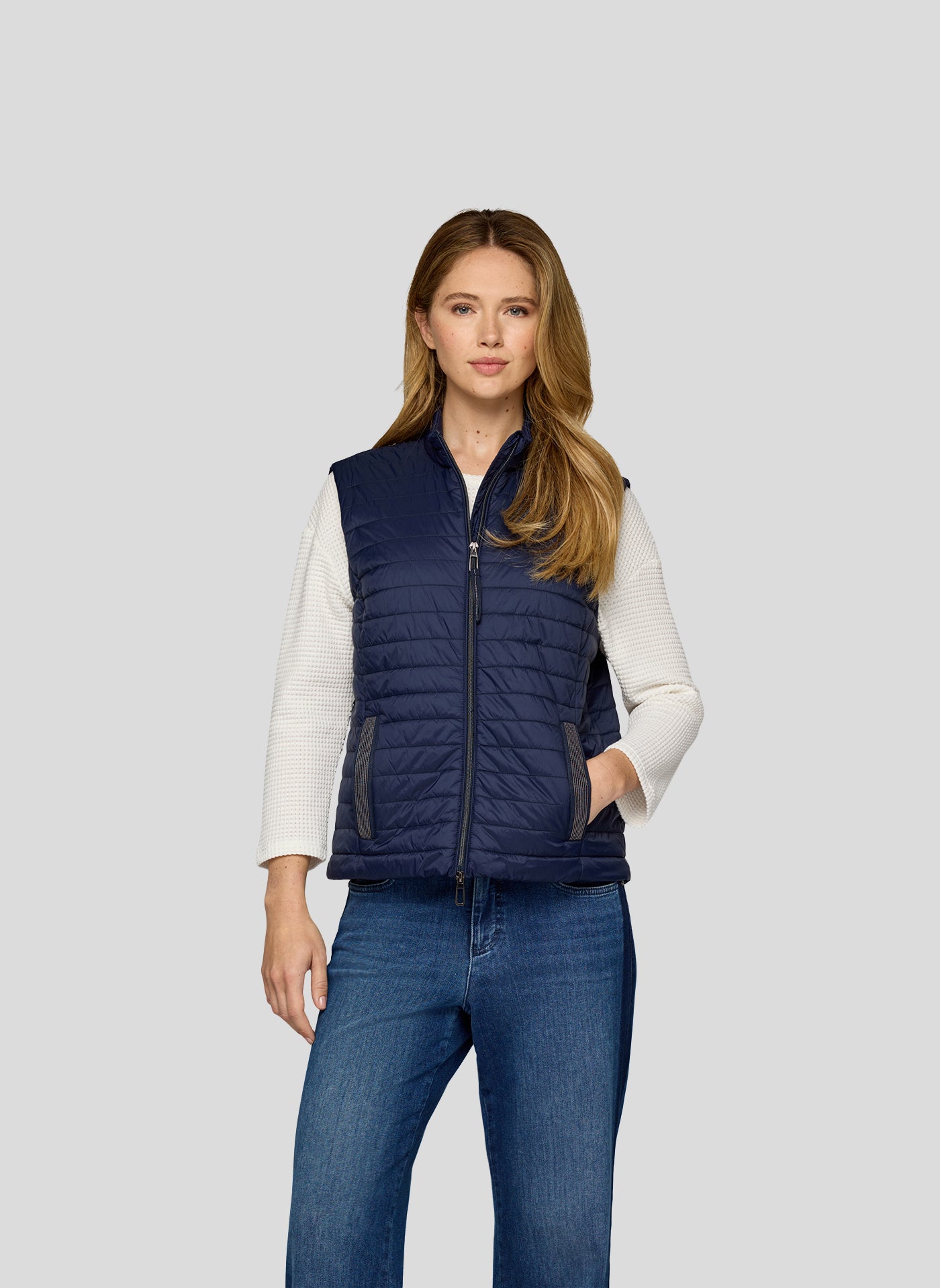 RABE - Navy Puffer Vest