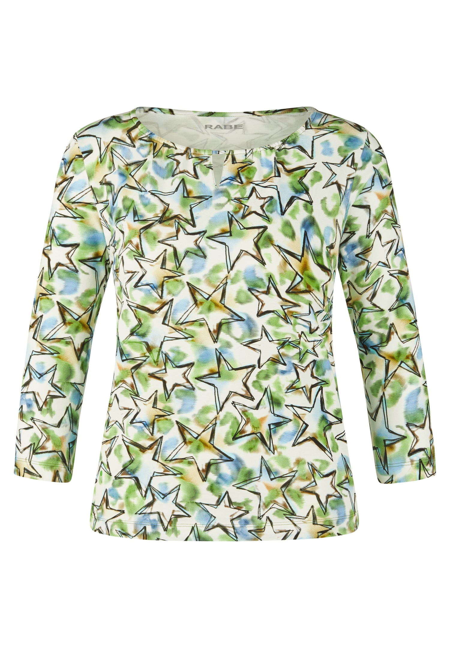 RABE - Star Printed 3/4 Sleeve Tee