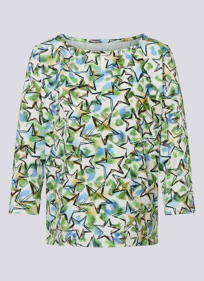 RABE - Star Printed 3/4 Sleeve Tee
