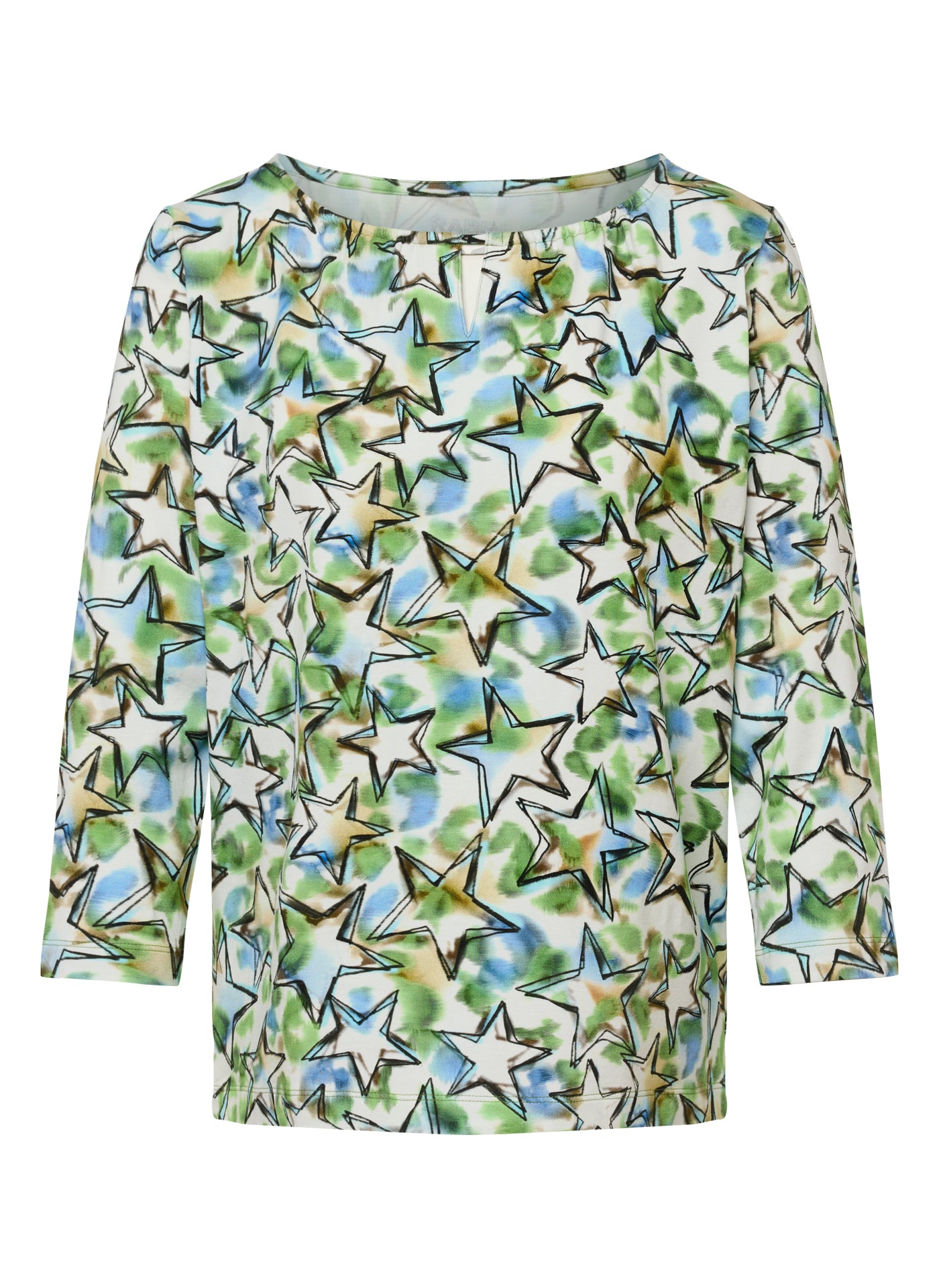 RABE - Star Printed 3/4 Sleeve Tee