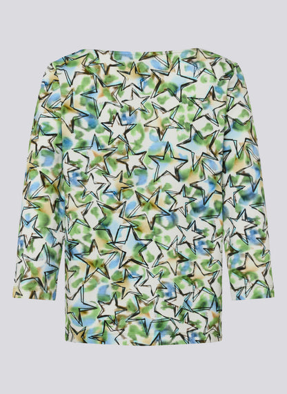 RABE - Star Printed 3/4 Sleeve Tee