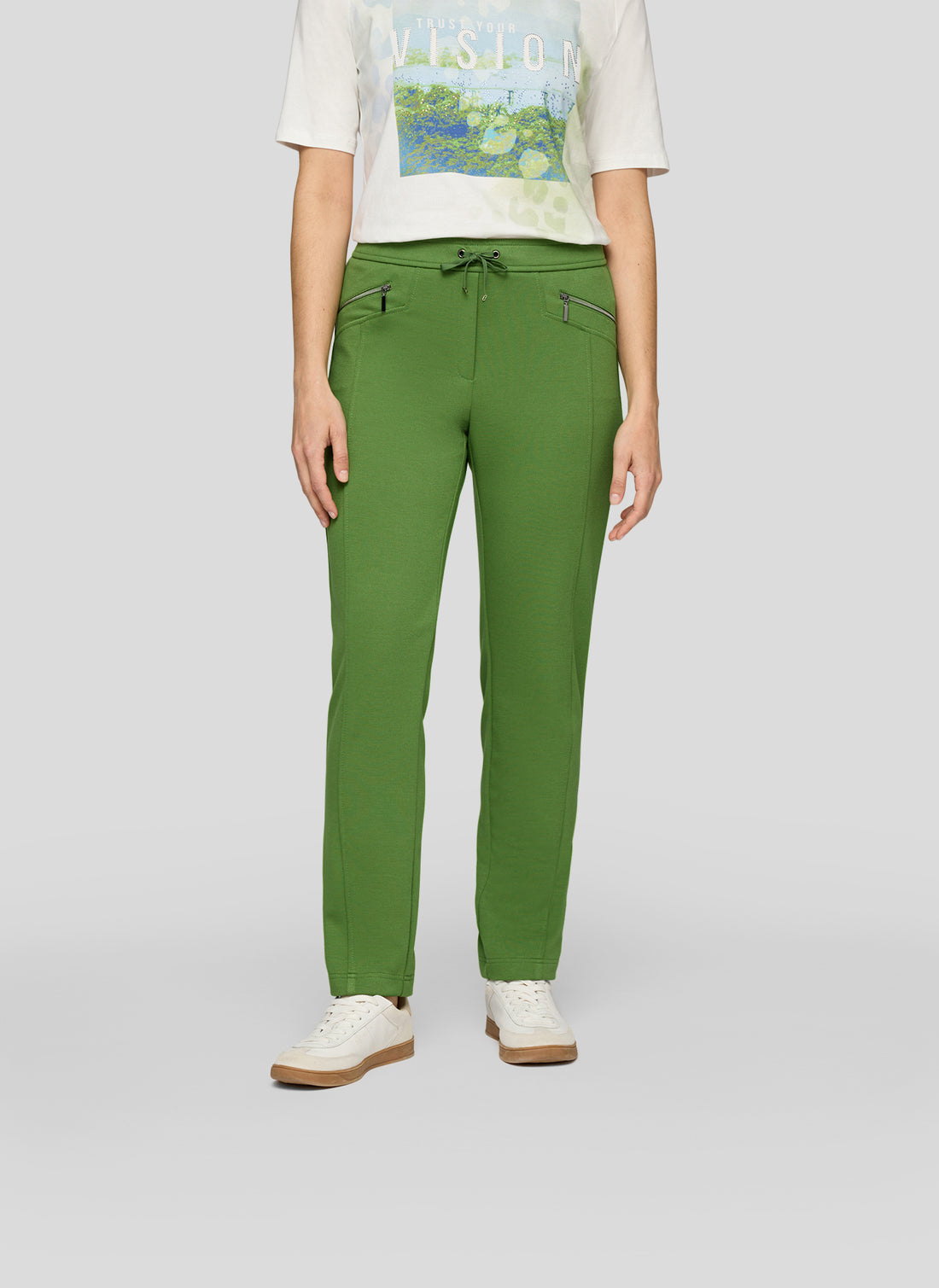 RABE - Sanna Green Drawstring Pants