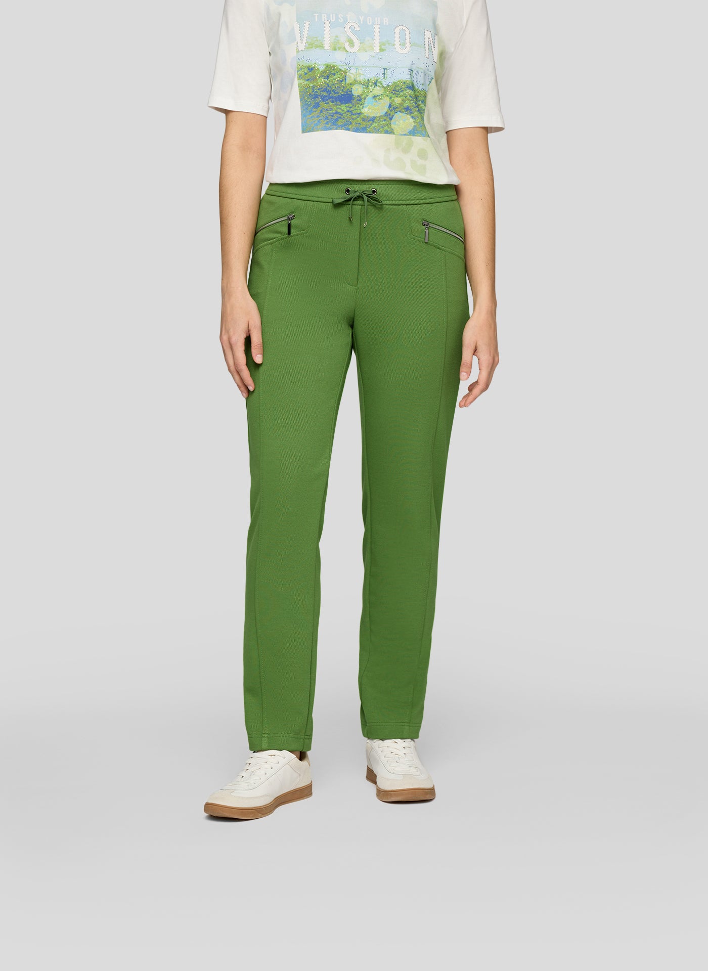 RABE - Sanna Green Drawstring Pants