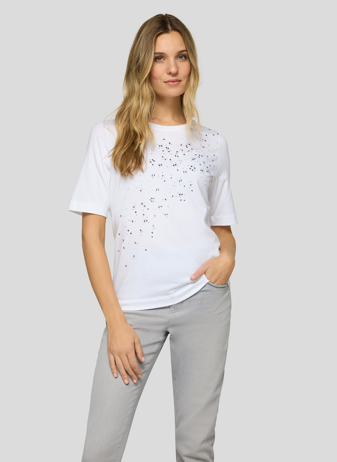 RABE - Amy White Crystal Tee