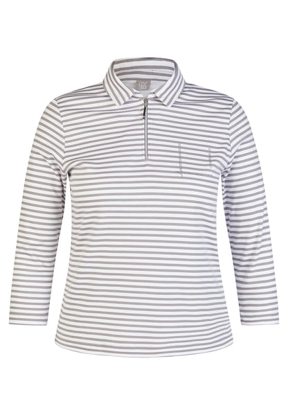 Rabe - Grey and White Polo