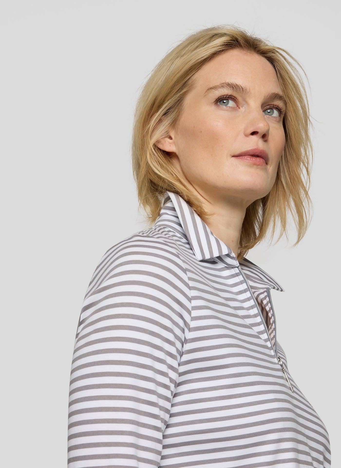 Rabe - Grey and White Polo