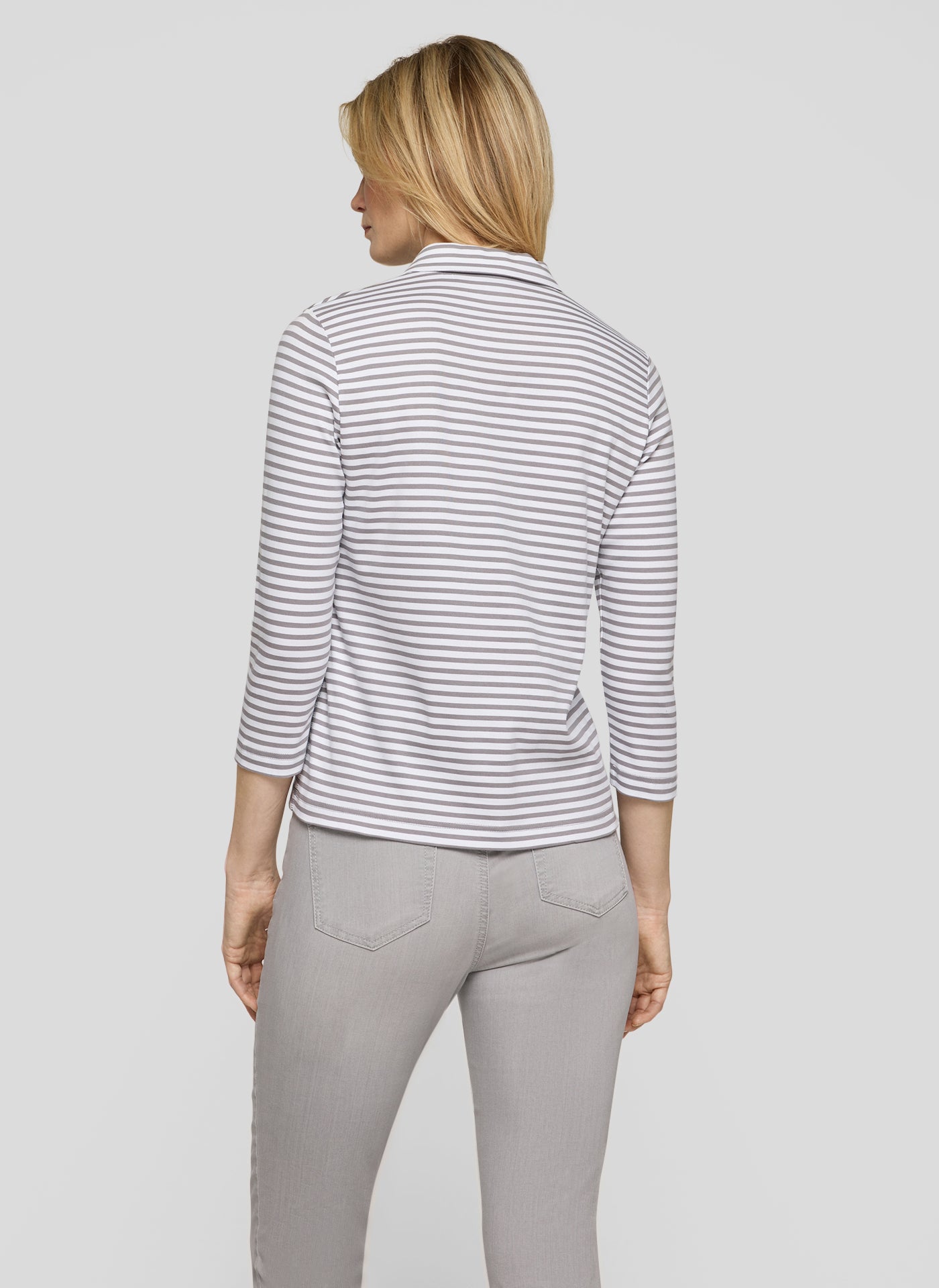 Rabe - Grey and White Polo