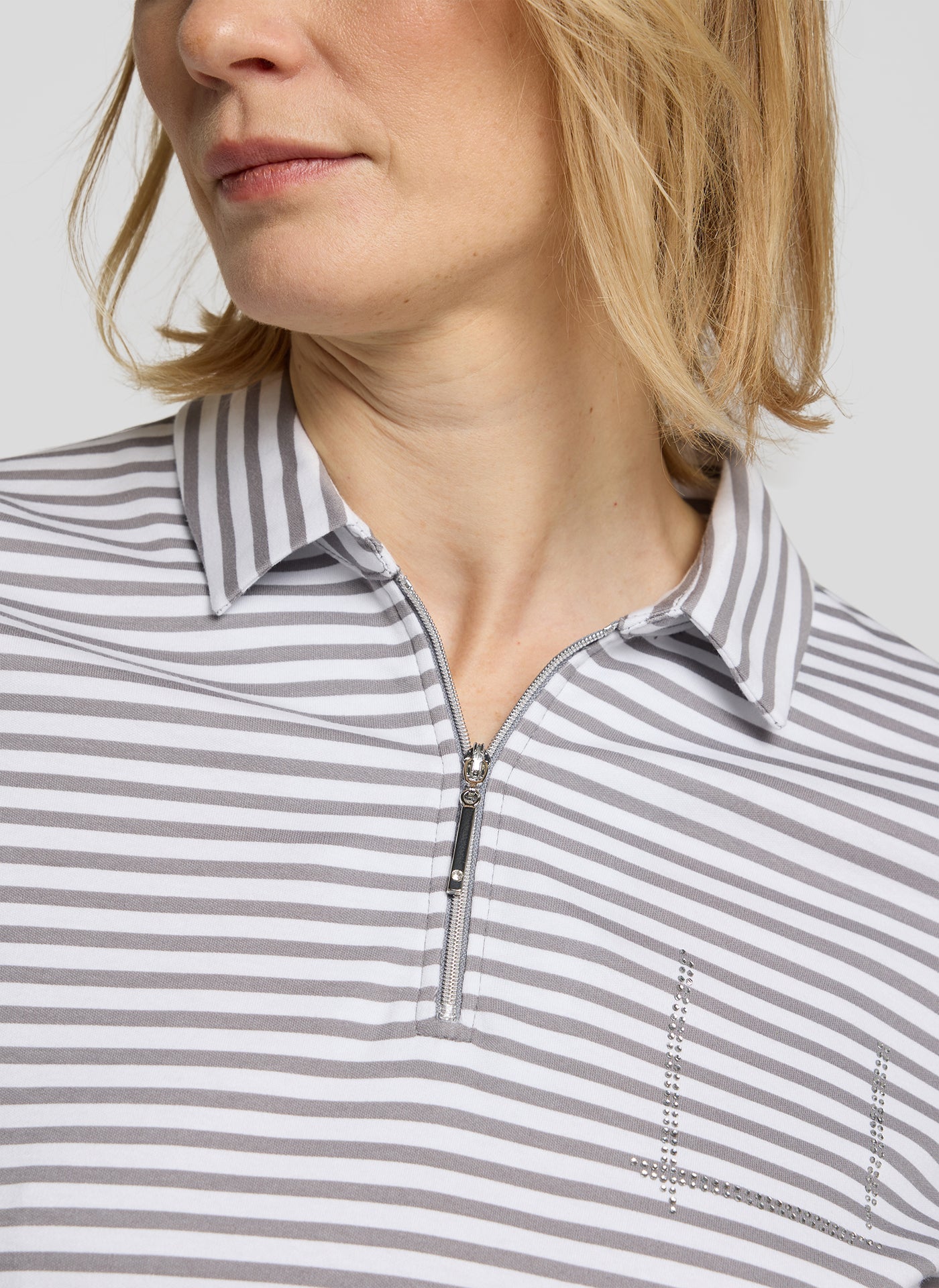 Rabe - Grey and White Polo