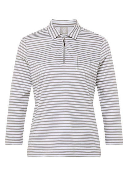 Rabe - Grey and White Polo