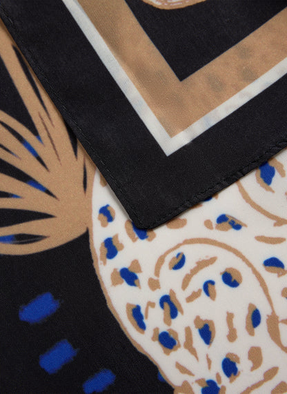 RABE - Jungle Print Square Scarf