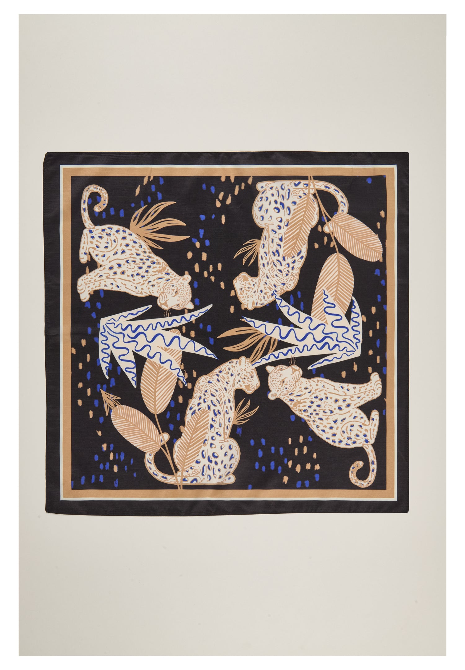 RABE - Jungle Print Square Scarf