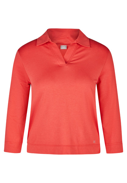Rabe- Red 3/4 Polo