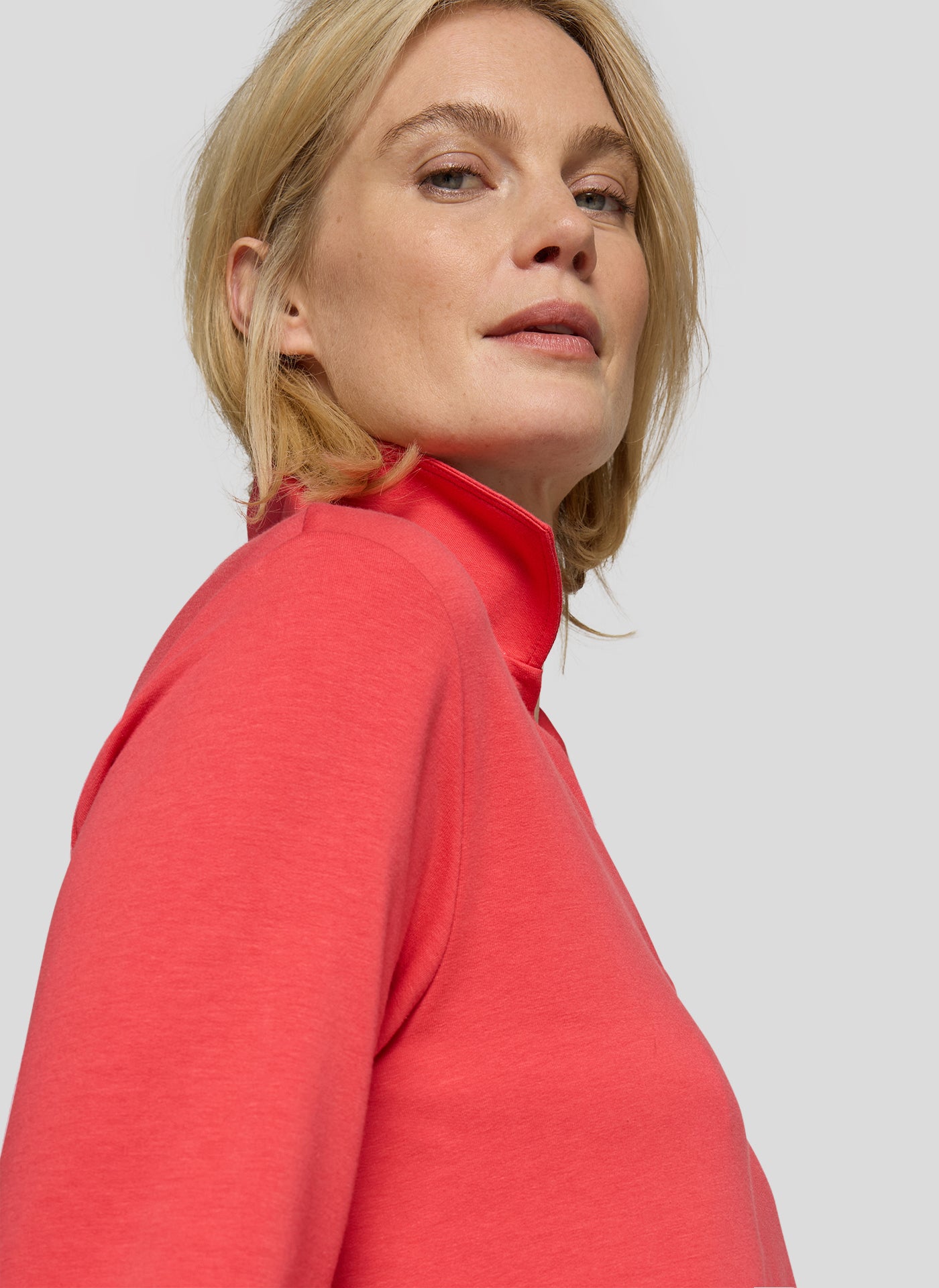 Rabe- Red 3/4 Polo