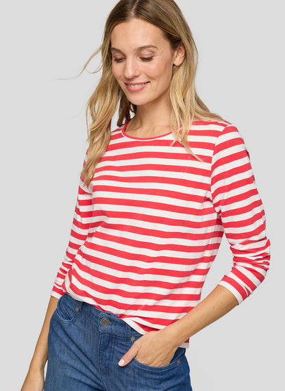 Rabe- Red and white stripe T-shirt