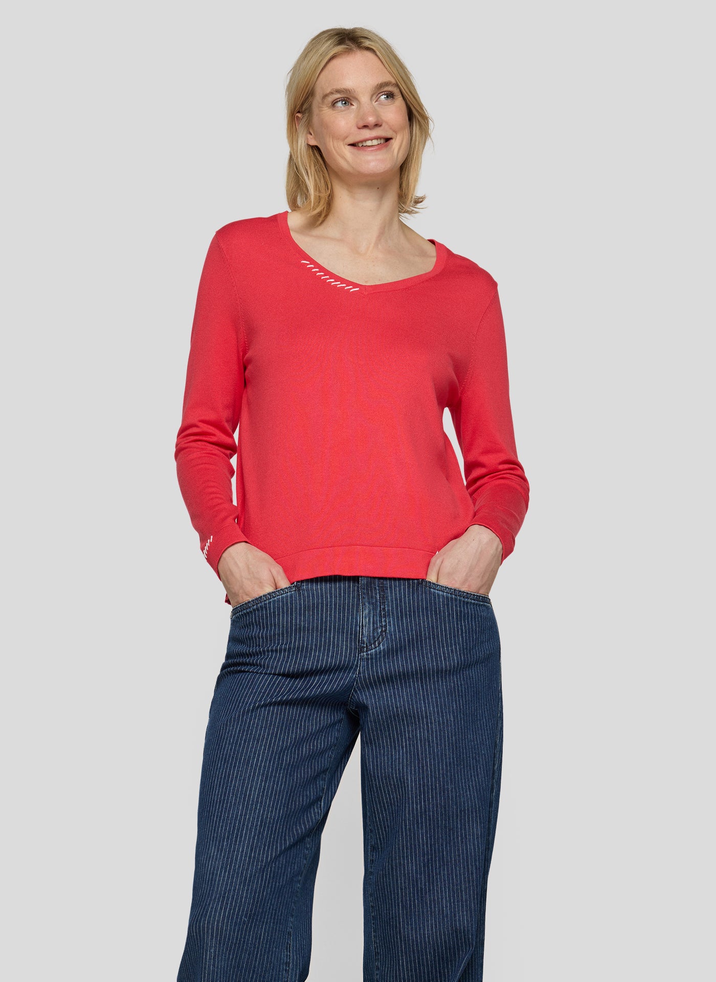 Rabe- Red Knit