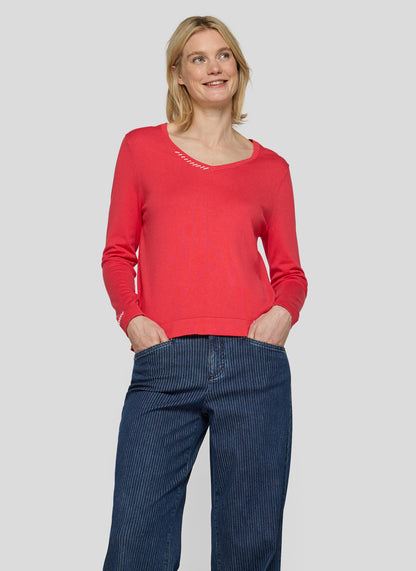 Rabe- Red Knit