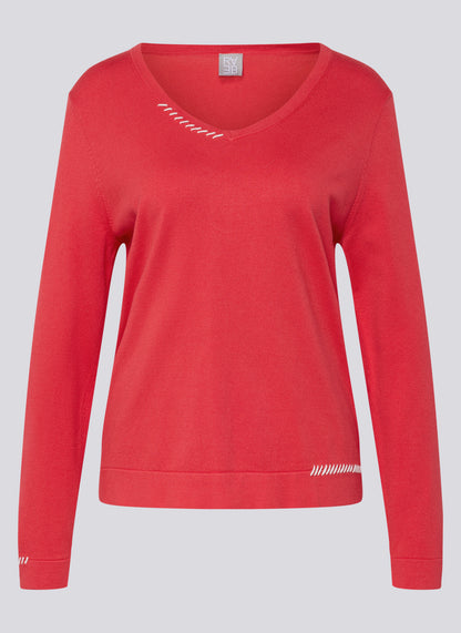 Rabe- Red Knit