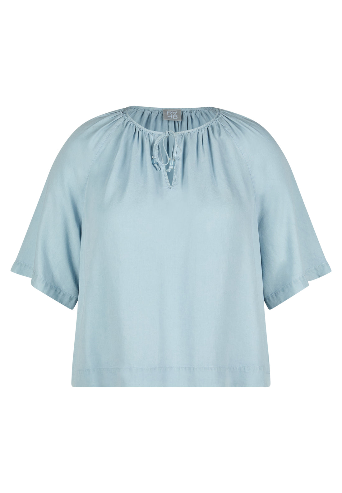 RABE - Chambray Gather Blouse
