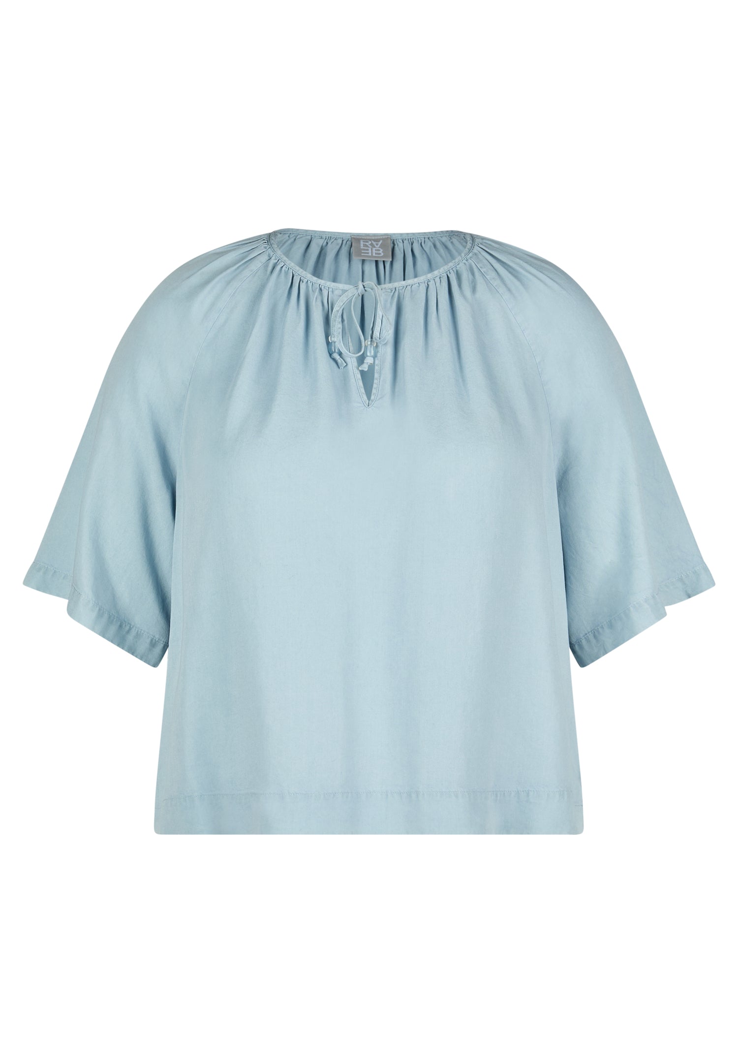 RABE - Chambray Gather Blouse