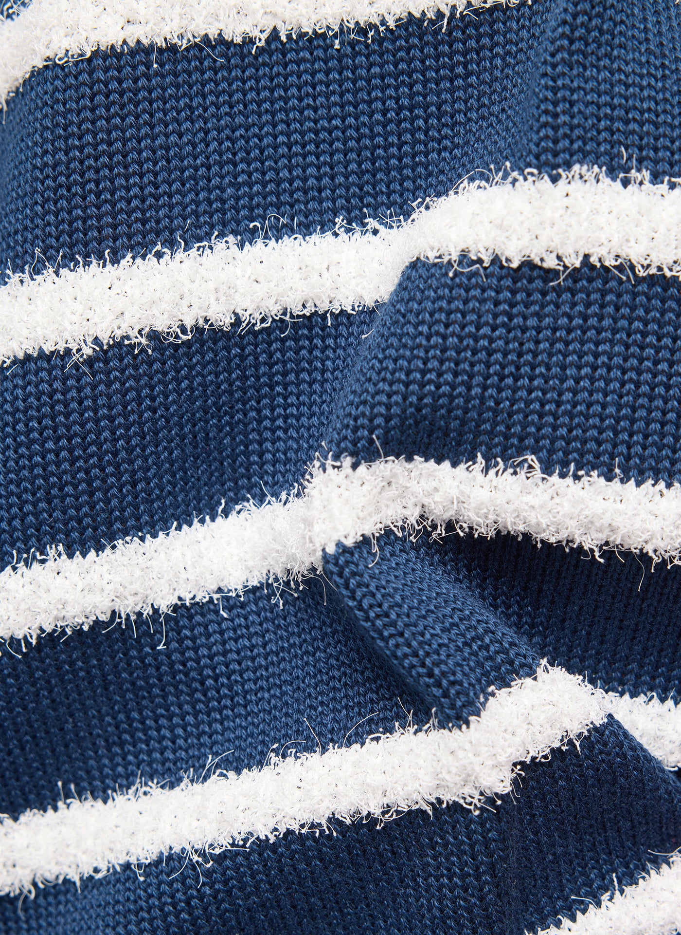 Rabe- Navy and White Collar Knit